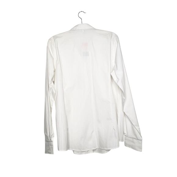 CINCH Button-Down Western Shirt Long Sleeve Cotton Solid White Womens Sz XXL NWT - Picture 5 of 10